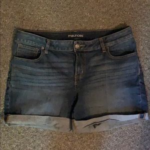 Maurice’s Jean shorts
